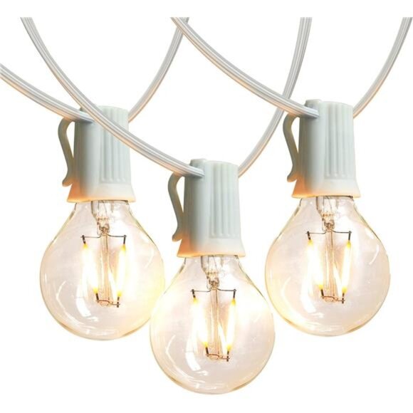 Ambience Pro LED String Lights - 26 Ft Commercial Grade Patio Lights Outdoor - Picture 1 of 8